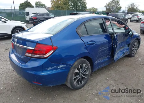 2013 Honda Civic Ex z USA, uszkodzony, nr VIN 19XFB2F89DE215113